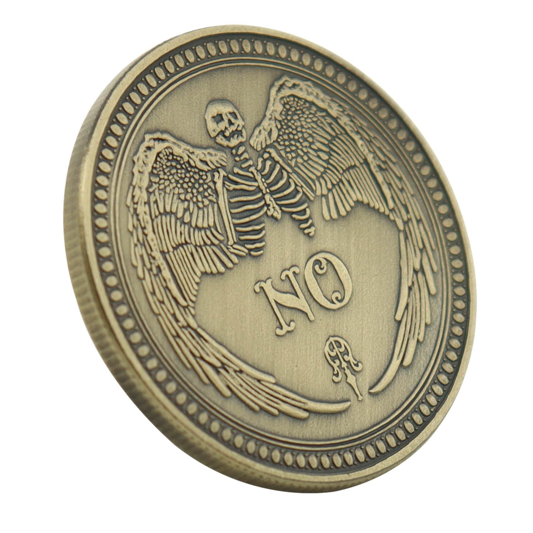 12Pack Yes No Challenge Coin Bulk Decision Maker Divination Collector's Medallion Souvenir Divination Flip Coin Lucky Metal Coins Party Game Supplies - Image 4