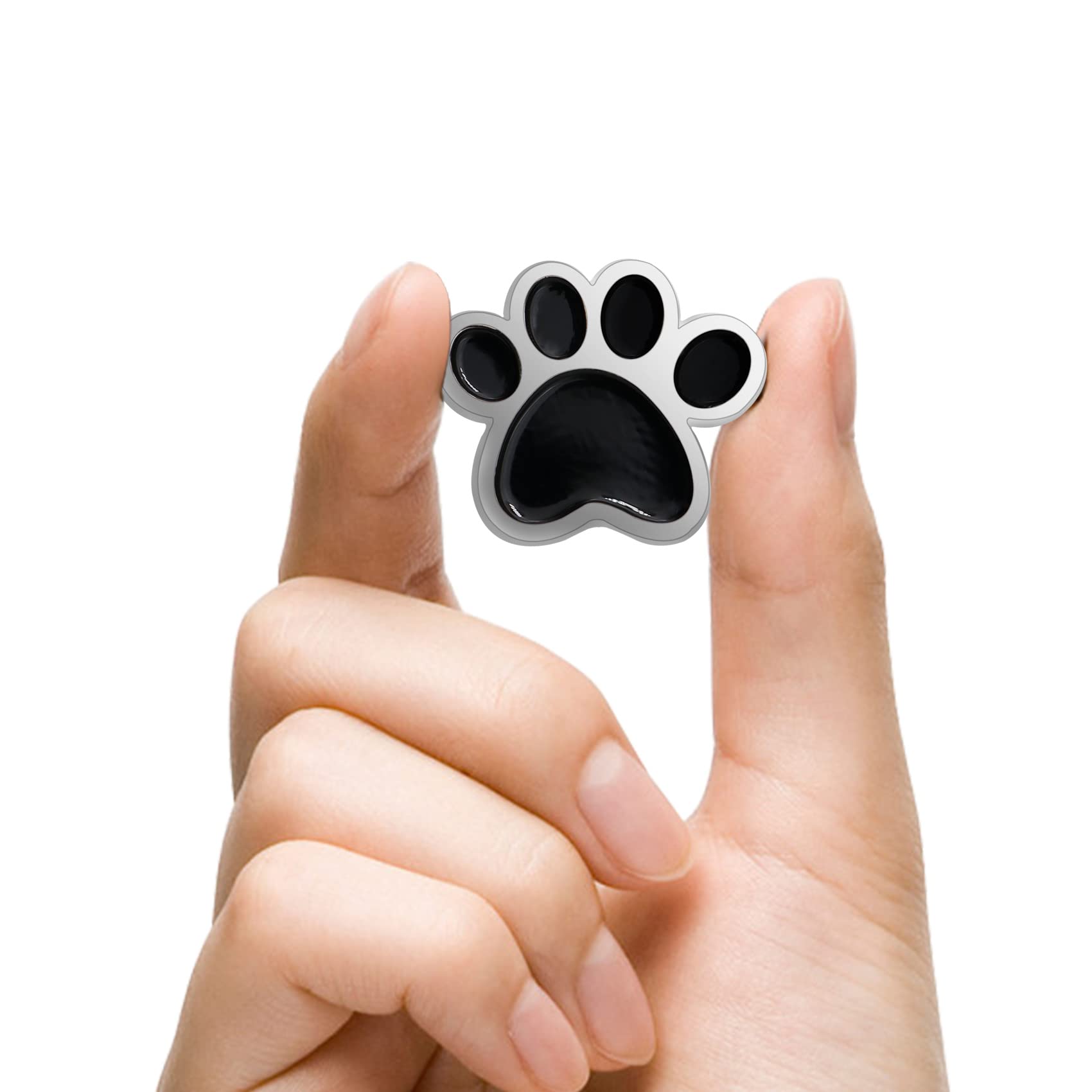 6/12/50/100Pcs Multiple Colour Paw Award Lapel Pin 1 “ -School Student Awards Mascot Brooch Animal Badge For Clothes Bags Hats - Image 4