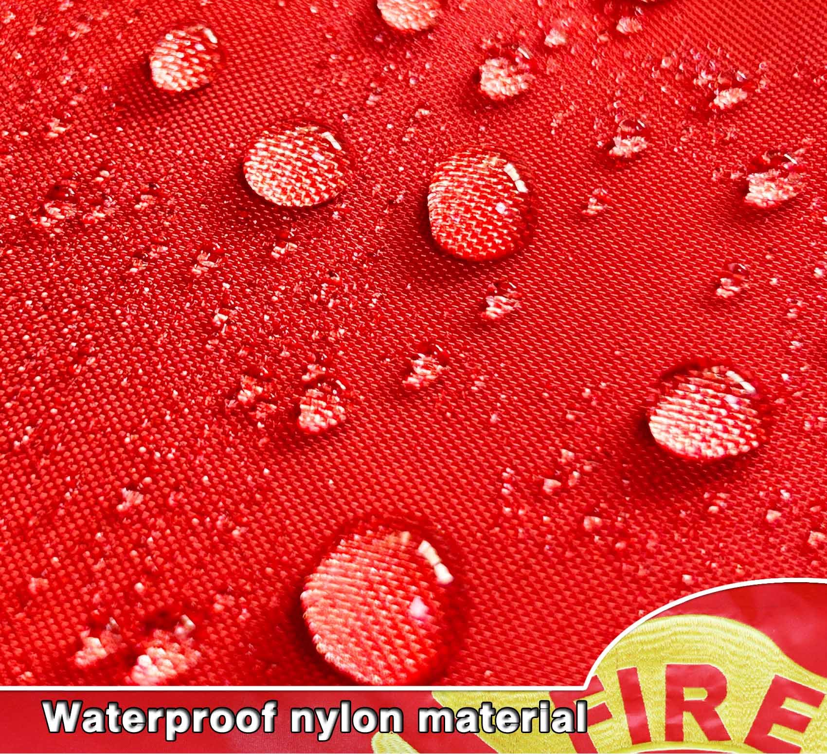 MIDLE Fire Department Flag 3x5 Ft Outdoor Large, Embroidered Firefighter logo|Quadruple Stitched Fly Ends| US Firefighter Service Sector Flags Gifts House Decoration Banner - Image 5